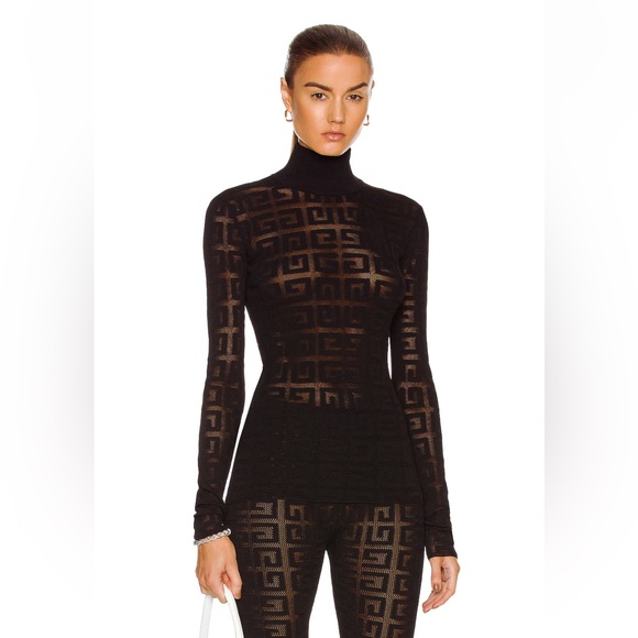 Givenchy Tops - GIVENCHY
All Over 4G Turtleneck Sweater